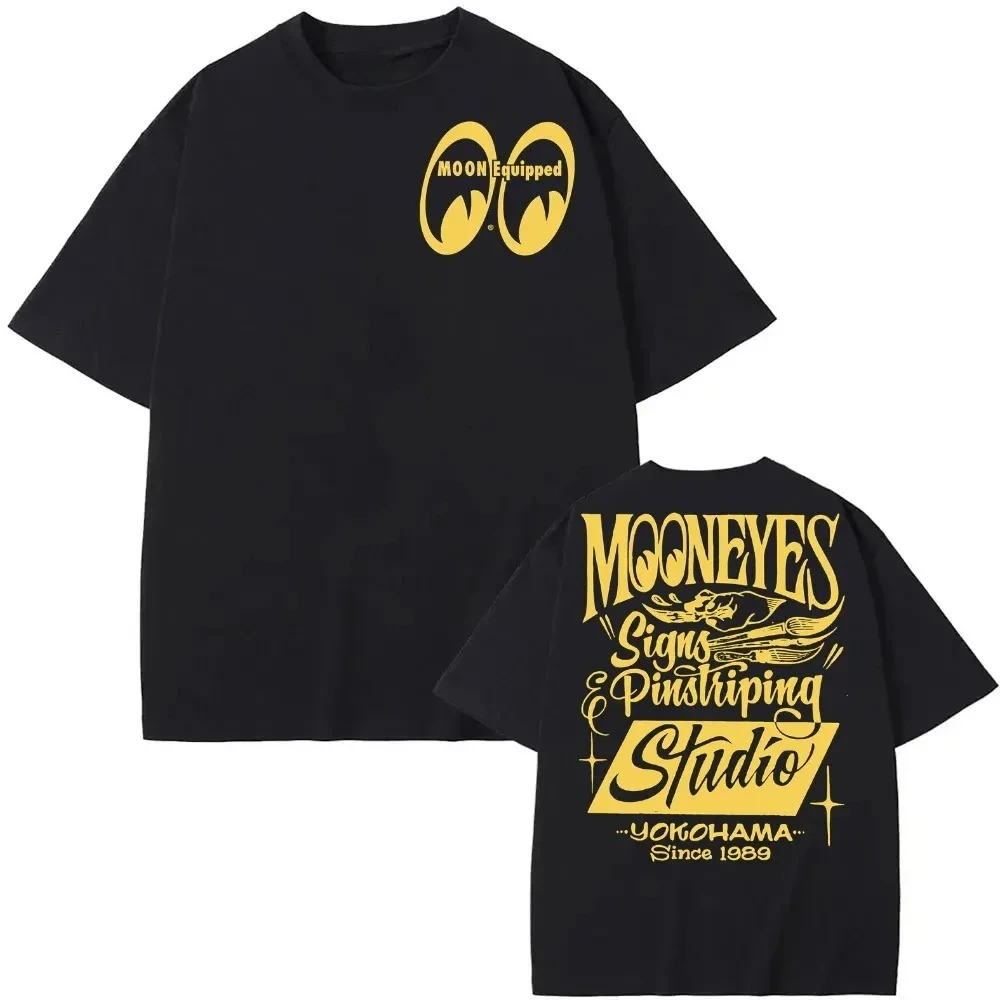 2026 Men Mooneyes Moon Equipped Speed T-shirts Graphic Streetwear S-4X LAmazing Tees Male T Shirt Casual Oversized Women T-shirt