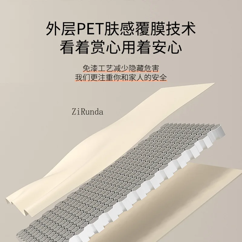 Armário de banheiro de alumínio em formato de favo de mel, cerâmica integrada, combinação de armário de lavatório, gaveta, espelho inteligente