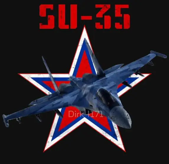 Russian Air Force Su-35 Flanker-E Multirole Fighter T-Shirt New 100% Cotton O-Neck Short Sleeve Casual Mens T-shirt Size S-3XL