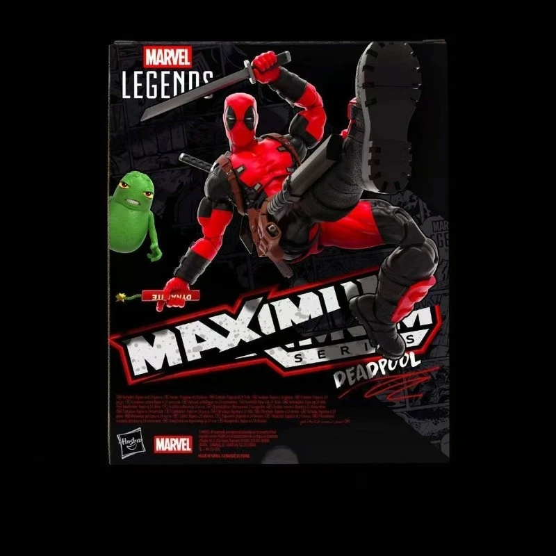 In Stock Hasbro Marvel Legends Series Maximum Deadpool Models Anime Movie Toys Model Action Figure Gift Hobbies - view 6