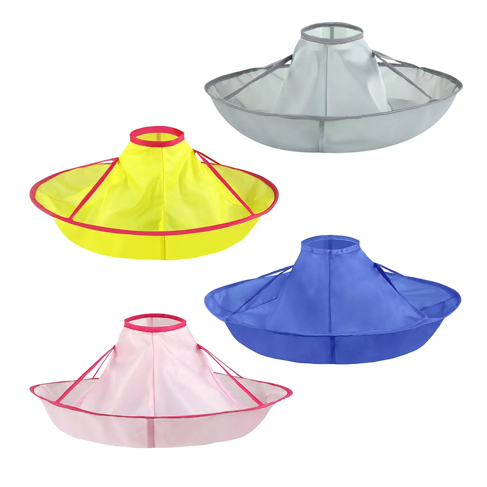 Capa de corte de cabelo infantil guarda-chuva capa de corte de cabelo para crianças diâmetro 48cm, ajustável, fácil