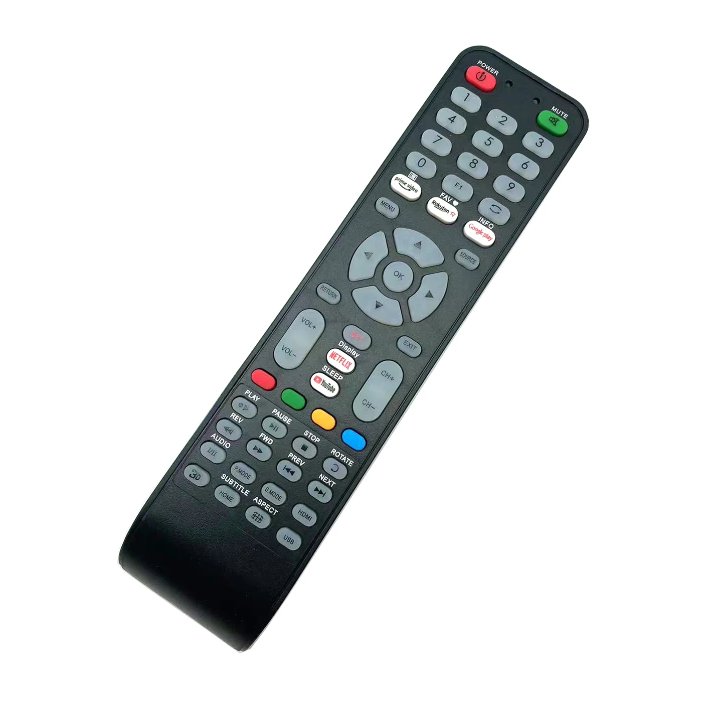 UNIVERSAL TV Remote Controller for WALTON OTHER BARND CHANGHONG DLC SHOWN ECOSTAR Polaroid KTC ORIENT SINGER AKIRA MYONE OLEVIA