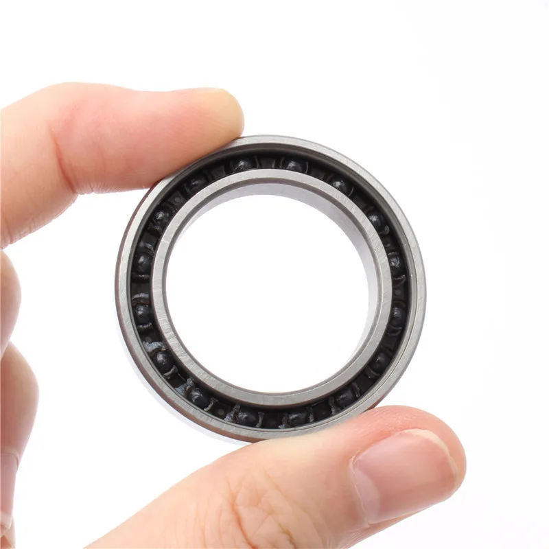 1pc Full ZrO2 Stainless Steel Hybrid Ceramic Bearing 15267 15268 17287 16287 18307 24377 R1882RS Sealed Bicycle Hub Ball Bearing