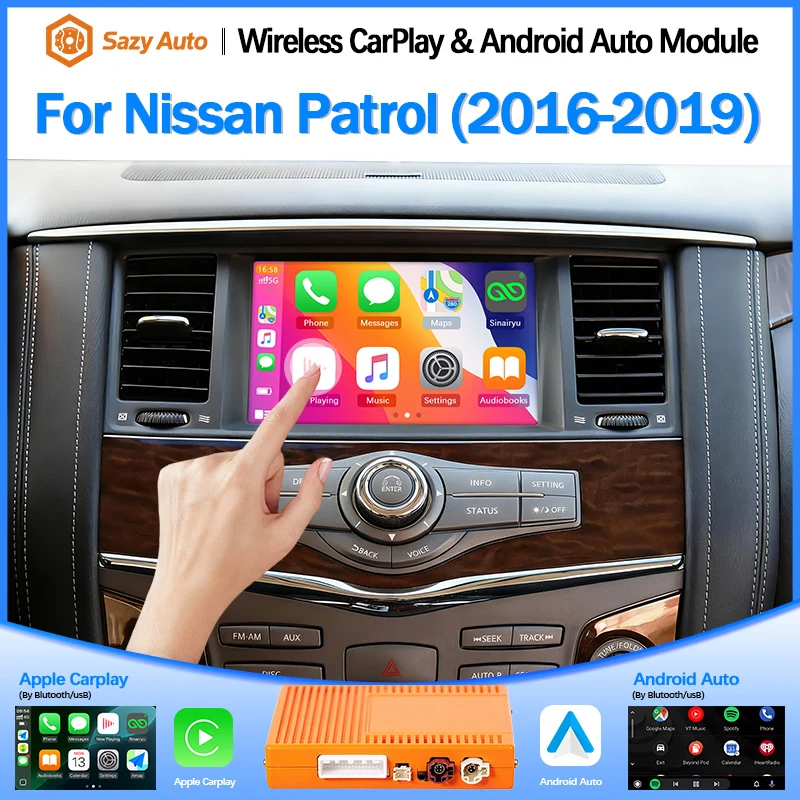 Wireless CarPlay Module For Nissan Pathfinder 2013-2019 QX60 QX70