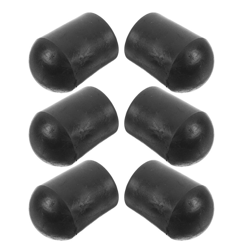 

6 PCS Cello Tail Post Gasket Accessories for Concerts Musicians Practice Feet Endpin Cushion Floors Protectors Gigs