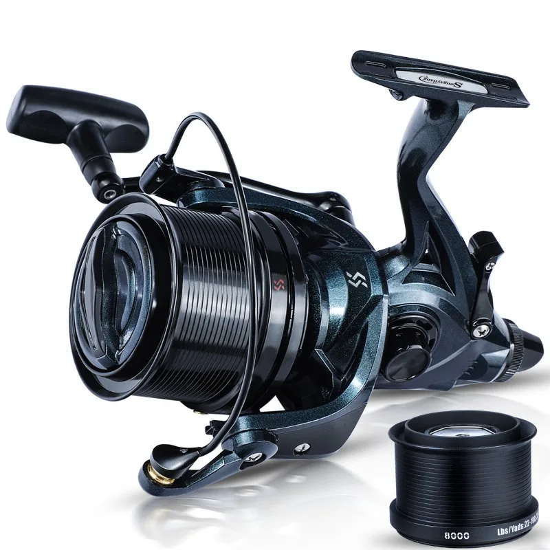 Sougayilang DYD9000 10000 12000 Full Metal Spinning Fishing Reel 13+1BB Max Drag 25KG Reel for Saltwater Trolling Surf Fishing