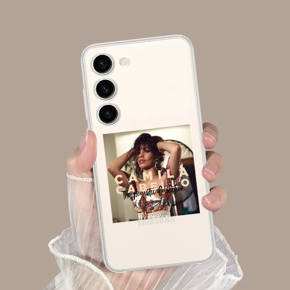 singer Camila Cabello Phone Case for Samsung Galaxy S8 8S G950F G950 A91 A80 A73 5G A72