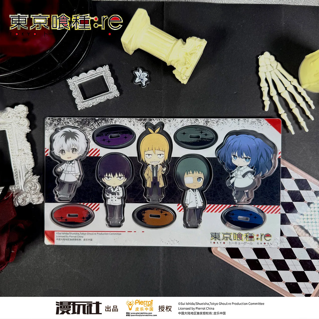 

Tokyo Ghoul Re Sasaki Haise Kisho Arima Qver. Quinx Squad China Official Authorization Acrylic Standing Plates