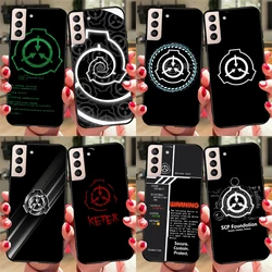 SCP Special Containment Case For Samsung Galaxy S23 Ultra Note 20 10 S9 S10 Plus S20 S21 FE S22 Ultra Phone Cover
