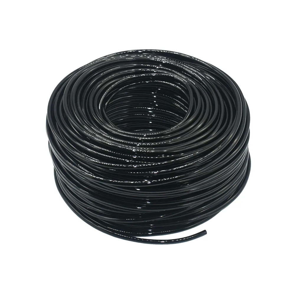 5-50M 4/7mm wąż podlewanie ogrodu 1/4 "wąż pcv mikro rura do nawadniania kropelkowego rura trawnik balkon rośliny kwiat szklarnia rura