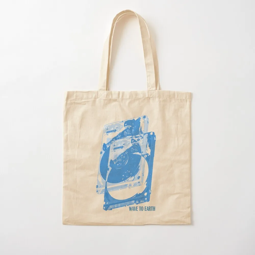 

Wave to earth original Tote Bag Lady bags Canvas bag tote bags men supermarket folding bag