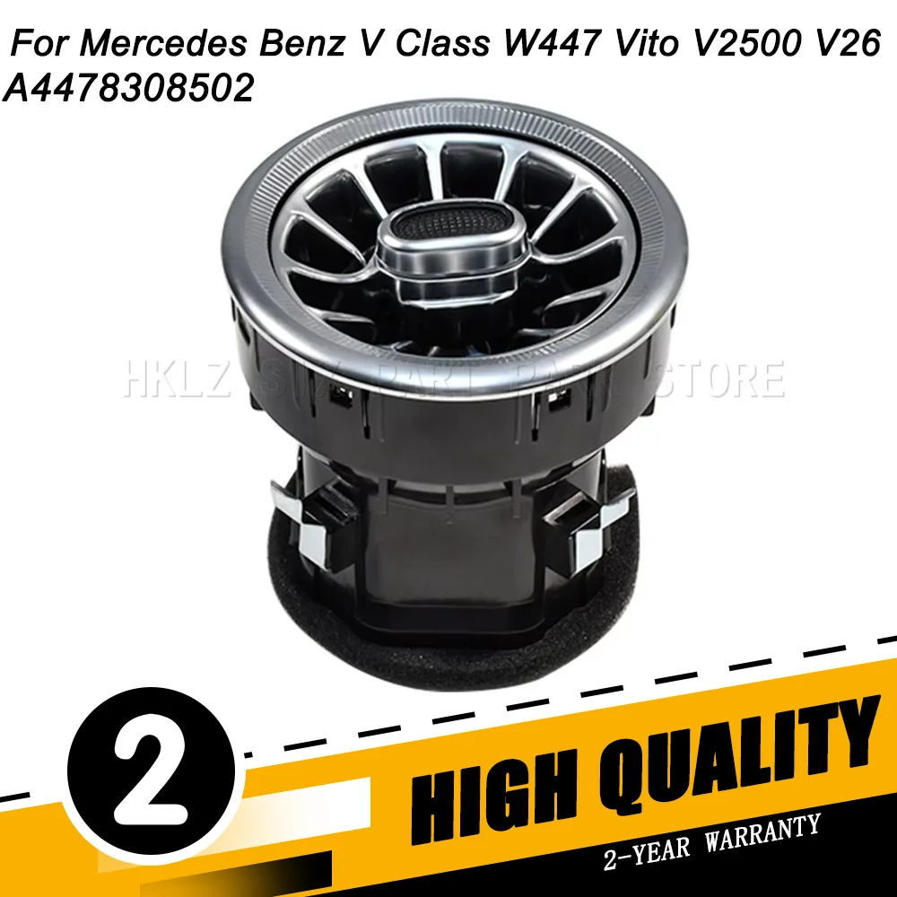 A4478308502 For Mercedes Benz V Class W447 Vito V250 V260 Car Front Interior Dashboard A/C Air Outlet Turbo Conditioning Vent