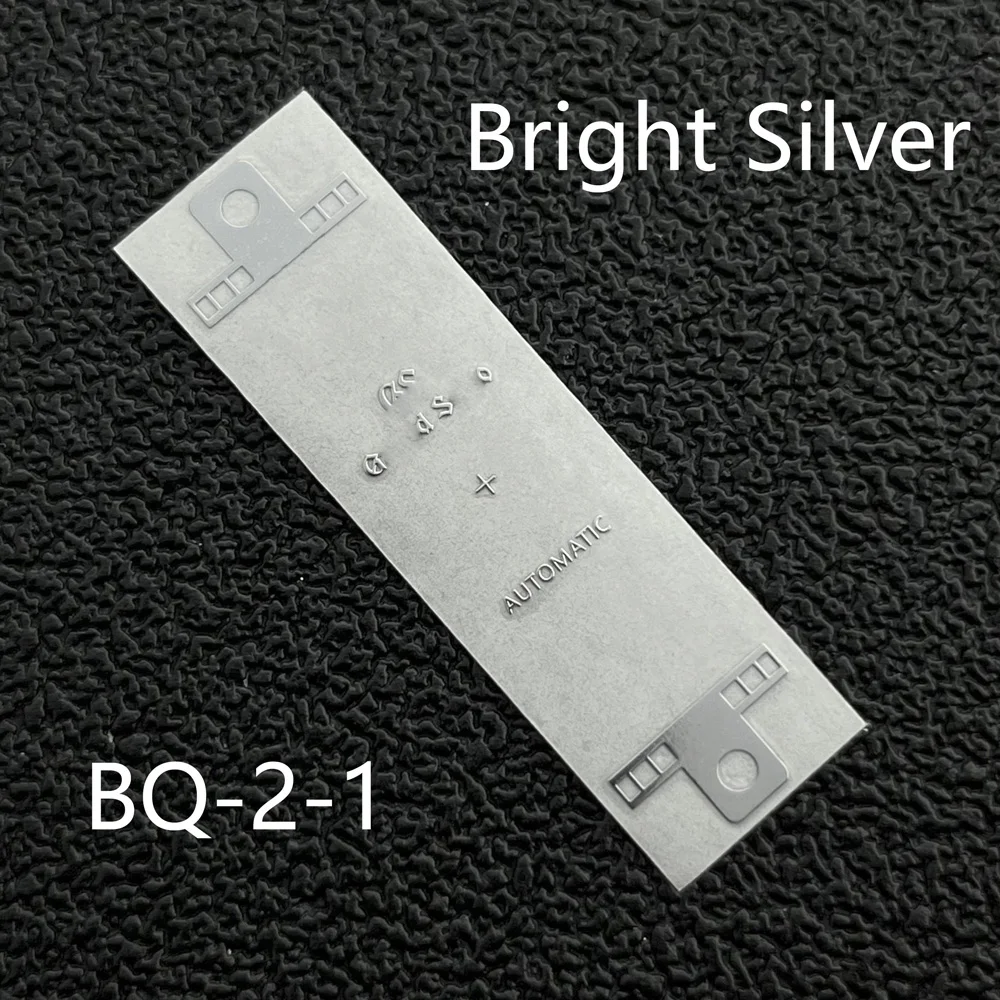 S Logo Nickel Label Sticker Paste For Nh36 Nh35 736 Watch Face Brand Sign Plate Trademark Dial Accessories GS logo  4r35