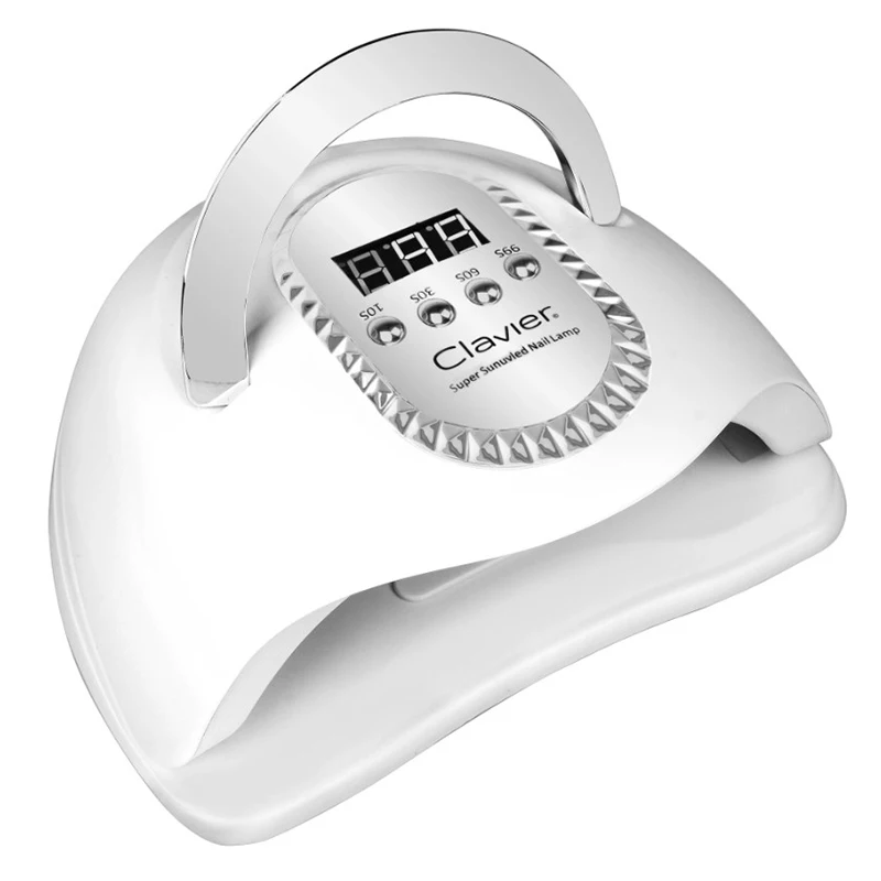Clavier Q11 280W 66LED Asciugatrice professionale per unghie Luce per unghie Gel UV Lampada per asciugare le unghie Attrezzatura per nail art Strumento per manicure