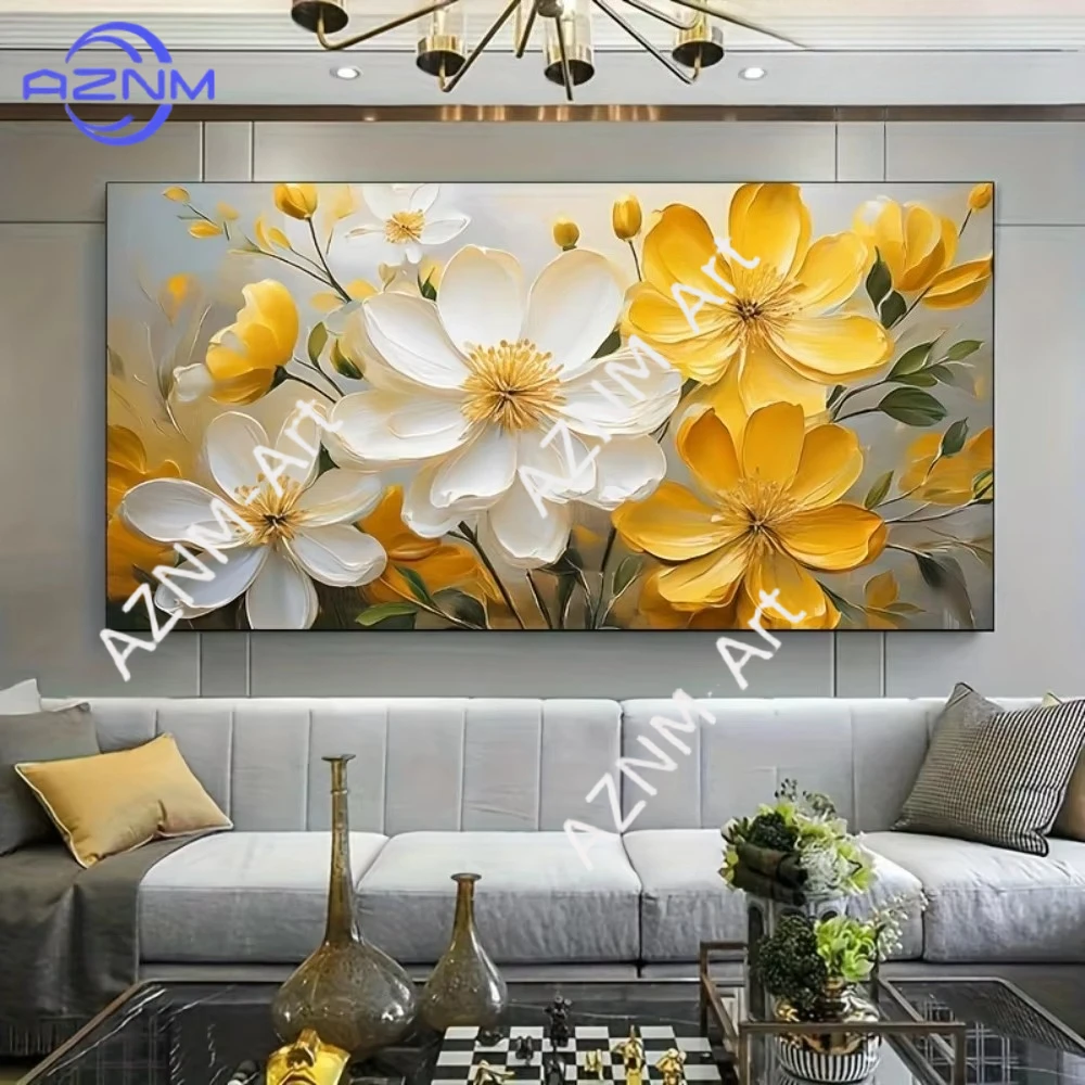 1PC, Pôster de Impressão em Te - Home Decor Yellow avaliação e preço