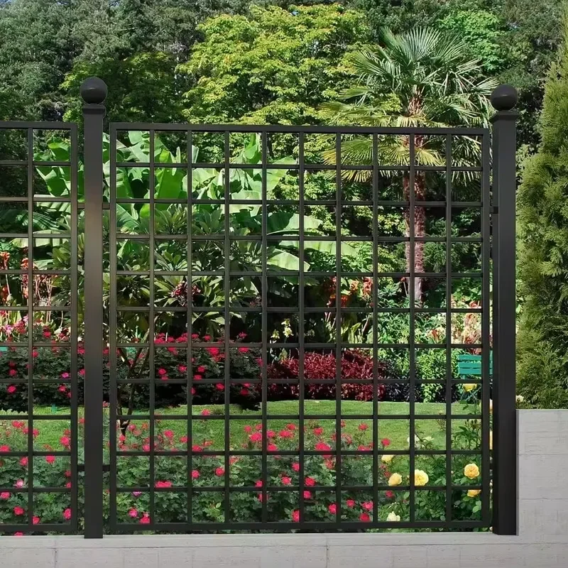 YC Modern Bauhaus Privacy Fencing Panels for Backyard Enclosure