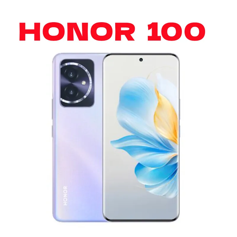 Original HONOR 100 5G 6.7 Inch 120Hz Screen Snapdragon 7 Gen 3 Octa Core MagicOS 7.2 Camera 50MP Battery 5000mAh NFC Smartphone