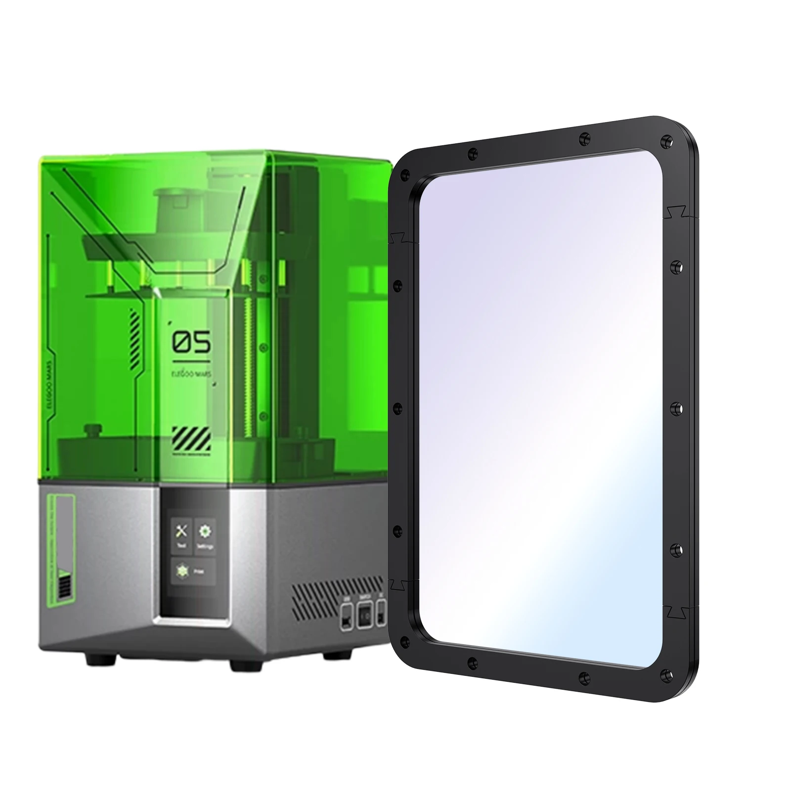 

For ELEGOO Mars 5 UV DLP LCD ,Mars 5 FEP Film Resin Vat FEP Upgrades 3D Printer Accessories
