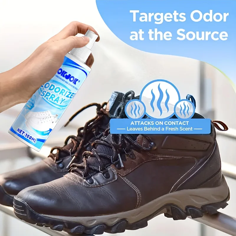 Foot Perfume Odor Shoe Odor FARIENNE Deodorant Odor Removal Spray Foot Artifact Footwear And Socks Anti-sweat Powder Foot Care view 3