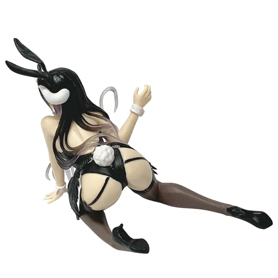 ฟิกเกอร์อนิเมะใหม่ อัลเบโด้ หูกระต่าย ซัคคิวบัส ฟิกเกอร์แอคชั่น สาวสวย โมเดล PVC ของตกแต่งโต๊ะทำงาน ของสะสม ของเล่น ของขวัญ ขนาด 12 ซม.