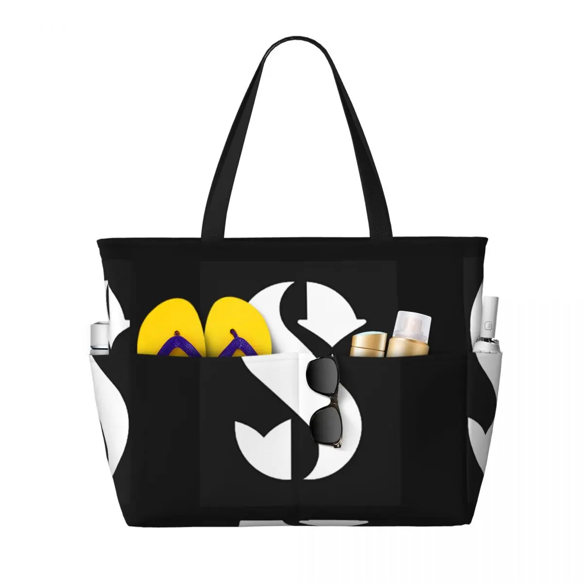 Scubapros Dive Diving Beach Tote Bag Sport Gym Yoga Duffle Large Tote Bag Women Travel Bag Fitness bag