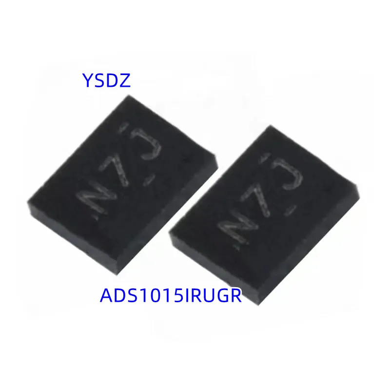 10-100Pcs New Original ADS1015IRUGR X2-QFN-10(1.5x2) Analog To Digital Converters (ADCs)