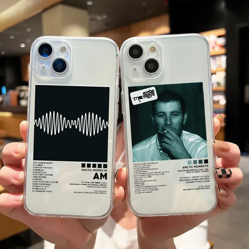 Arctic Monkeys Phone Case for IPhone 16 15 14 13 12 11 Pro Max X XS MAX SE2 8 7 Plus Soft Clear Cover Fundas for IPhone 11 Cases