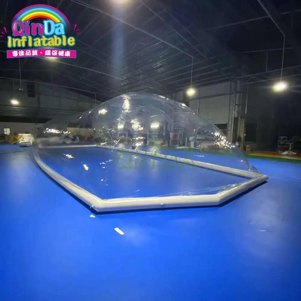 قبة حمام سباحة قابلة للنفخ جديدة لعام 2020 للبيع/خيمة قبة شفافة قابلة للنفخ للبيع #2