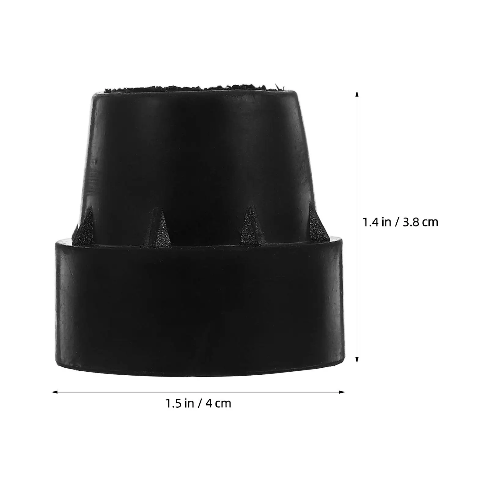 4 Pcs Anti-SLIP Pad สําหรับแทรมโพลีนเสายางความแข็งแรงสูง Shock Absorbing MINI กระโดดเตียงเฟอร์นิเจอร์ขาหมวกเหมาะสําหรับทั้งหมด