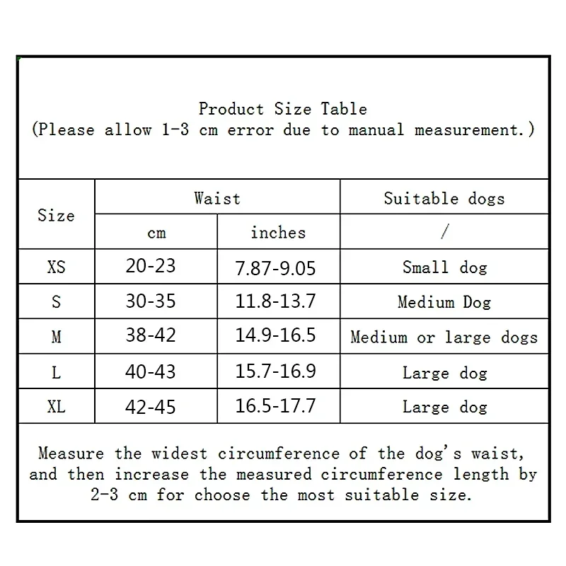 Pantalones fisiológicos reutilizables lavables para perros, ropa interior sanitaria, banda para el vientre, pañal de algodón para perros grandes,