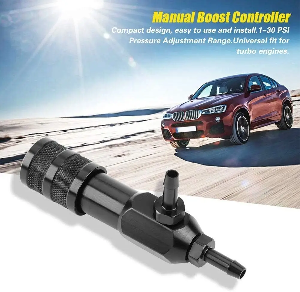 30Psi Anodized Adjustable Manual Turbo Charger Close-loop Boost Controller