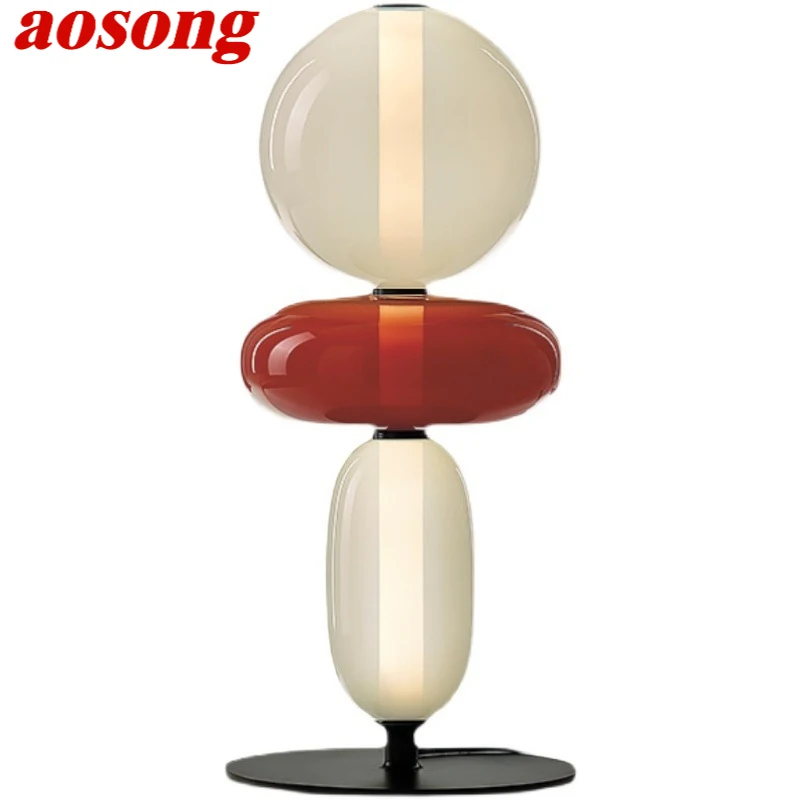 

AOSONG Contemporary Table Lamp Nordic Fashionable Living Room Bedroom Personality Creative LED Decoration Desk Light