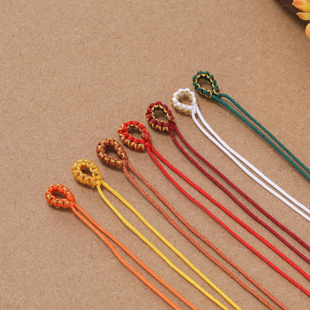 10 قطعة 155 مللي متر النايلون الحبل شريط لتعليق الهاتف الخليوي الحبل المحمول حبل Diy بها بنفسك الديكور مفتاح سلسلة لوازم المنزل الخياطة الحرف المواد