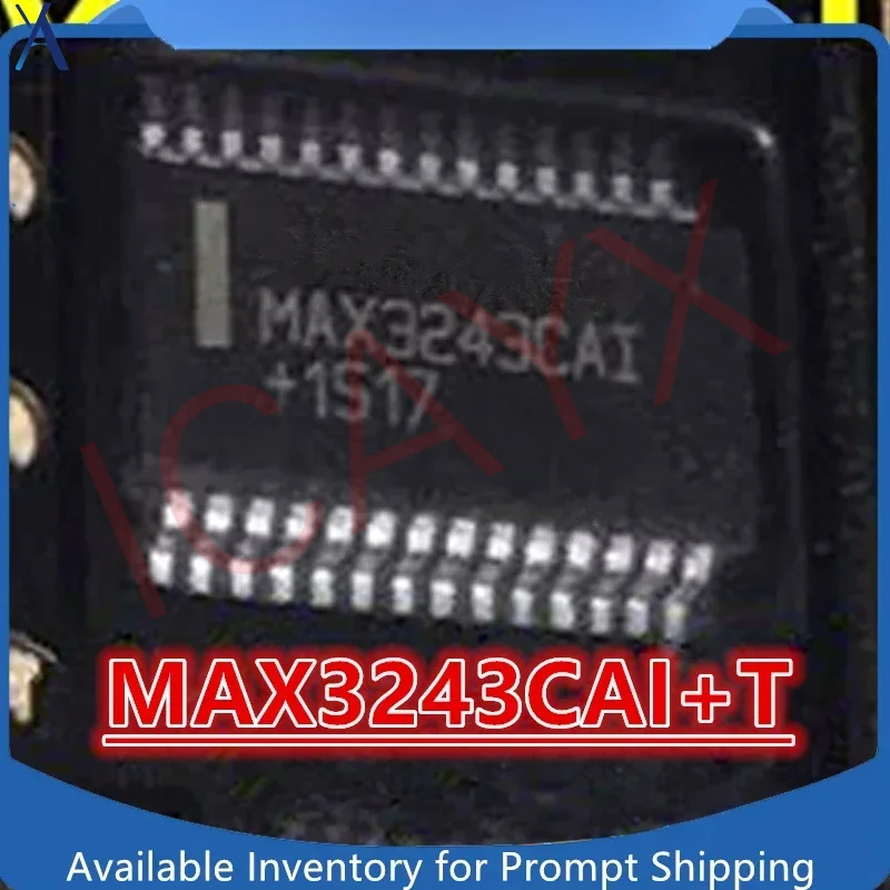 

1PCS MAX3243CAI+T MAX3243CAI MAX3243 New SSOP-28 RS232 Transceiver Chip in Stock Original