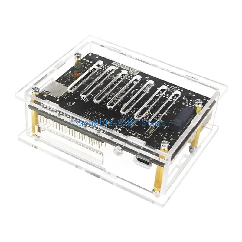 L4MD Acrylic Case with Optional Cooling Fan for VisionFive2 RISC-V Board