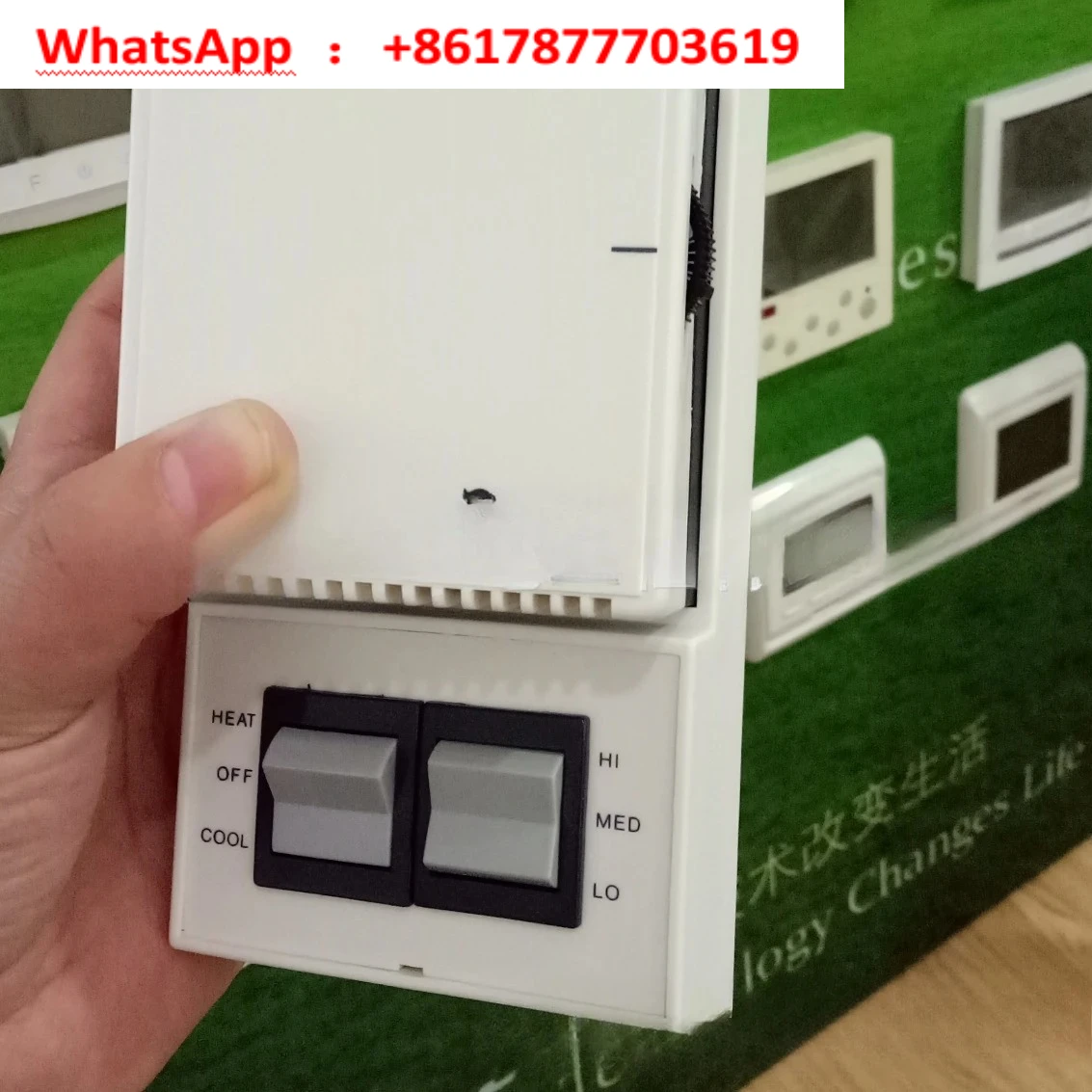 Mechanical temperature control switch central air conditioning control panel inventory T2000 thermostat