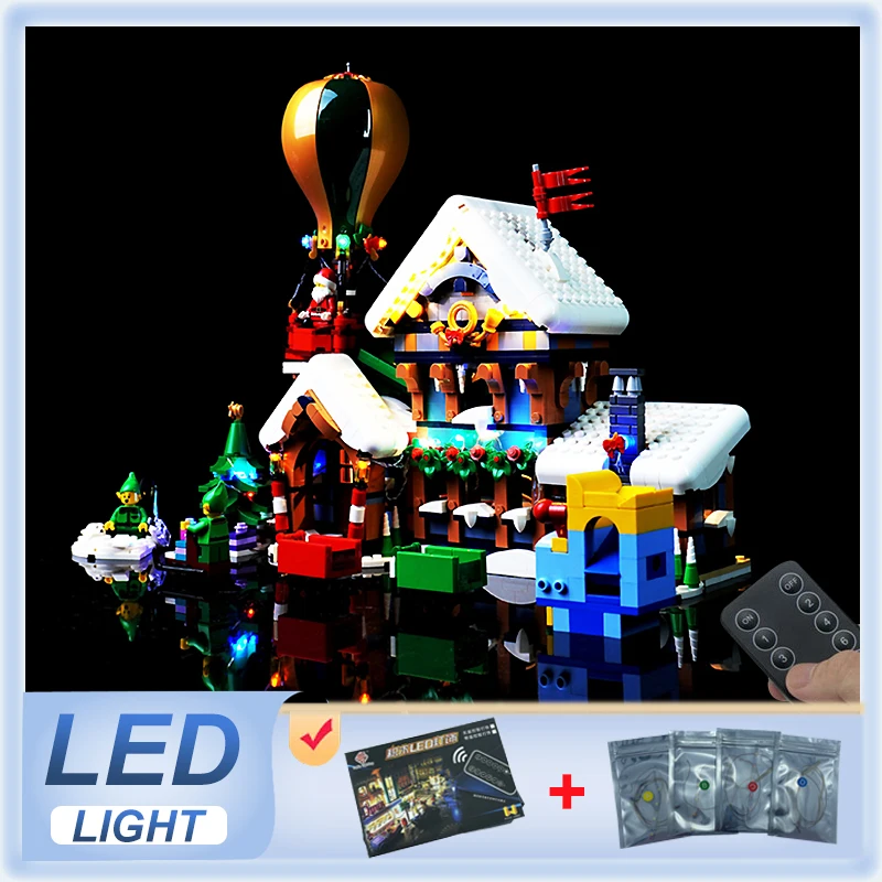 

DIY LED Light Kit For LEGO 10339 Santa's Post Office (Only LED Light,Without Blocks Model)