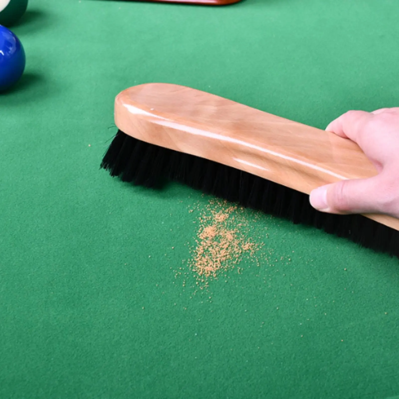 Billiard Table Felt Cleaning Brush Kit - alternate angle