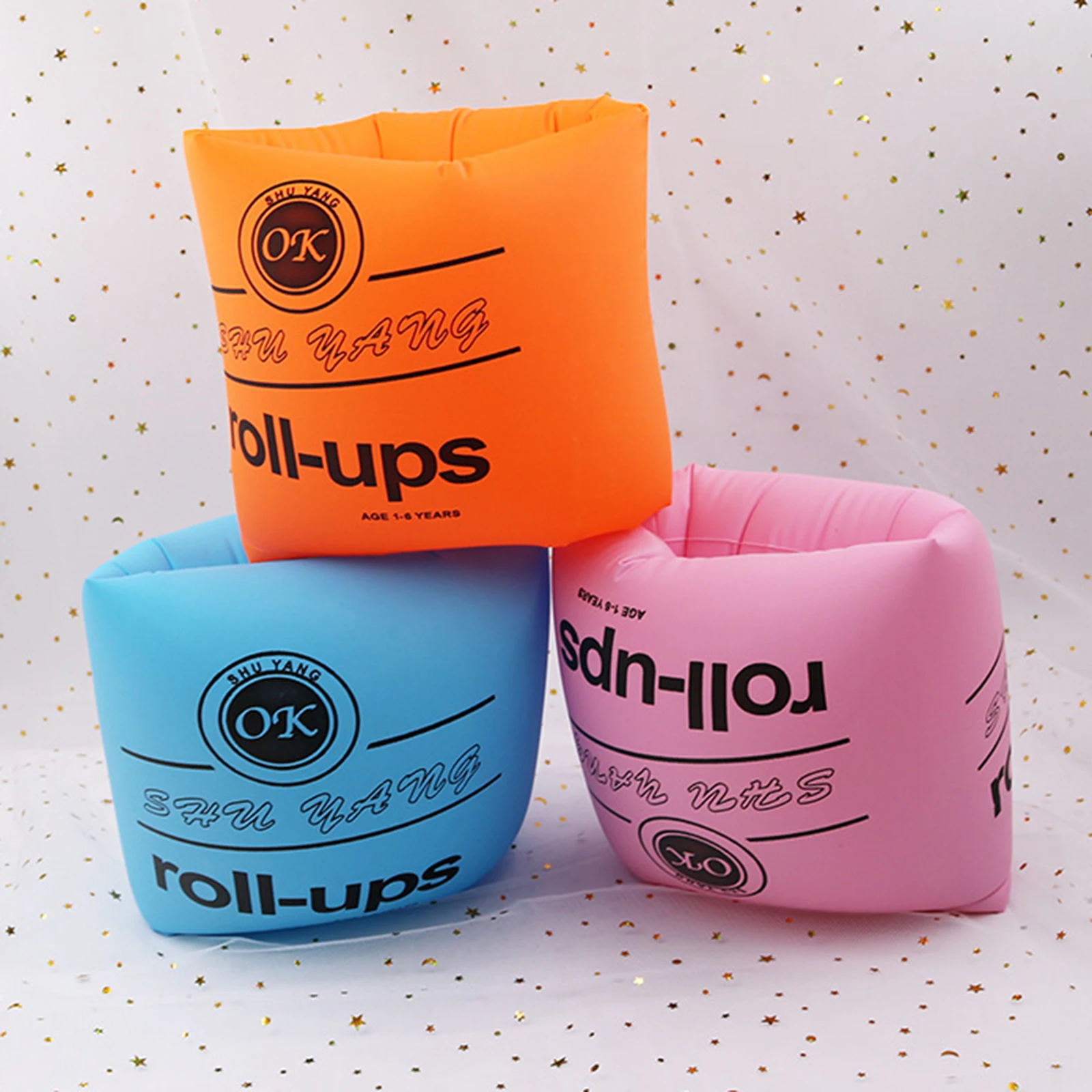 بولي كلوريد الفينيل الكبار الطفل نفخ حمام سباحة حلقات الذراع دائرة تعويم المياه الأكمام حلقات السباحة أنبوب الذراع العصابات البلاستيكية الذراع السباحة الأطفال #3