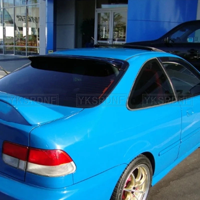 For Honda Civic 1996 1997 1998 1999 2000 EK3 EG PMMA material car roof sun visor spoiler