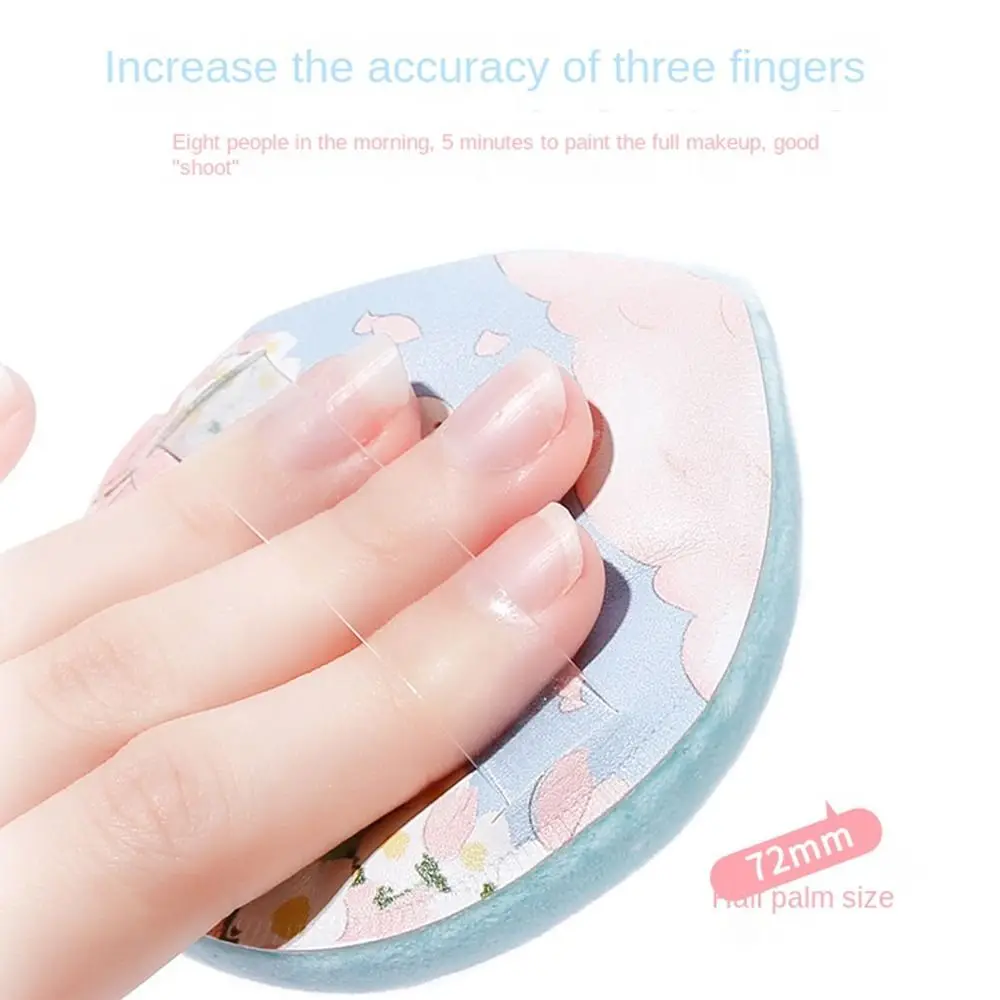 プロ仕様ふわふわメイクパフ ソフトで可愛いエアクッションパフ ウサギデザイン 超ソフトコスメパフ メイクスポンジパフセット