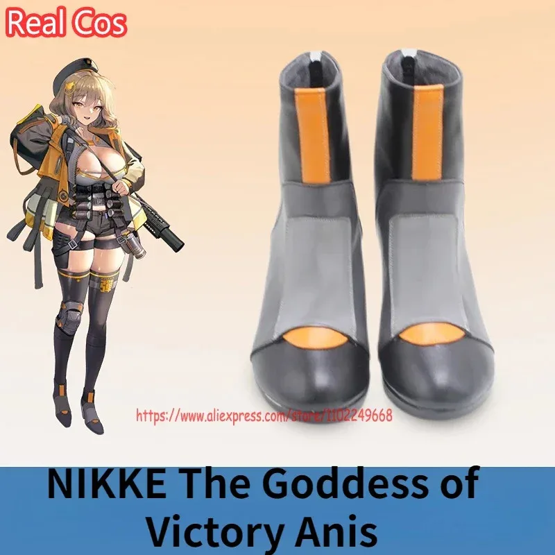 

RealCos NIKKE The Goddess Of Victory Anis Cosplay Shoes Boots Halloween Cosplay Costume Accessory