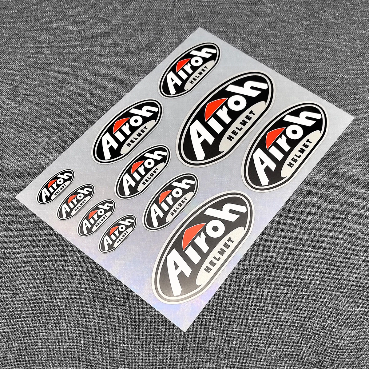 11 Pcs  AIROH Helmet Sticker Sets High Quality Printed and Cut Decal Motorcycle Stickers