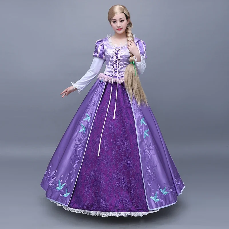 

Fulujiacos NEW Anime Enchanted Tangled cosplay costume custom