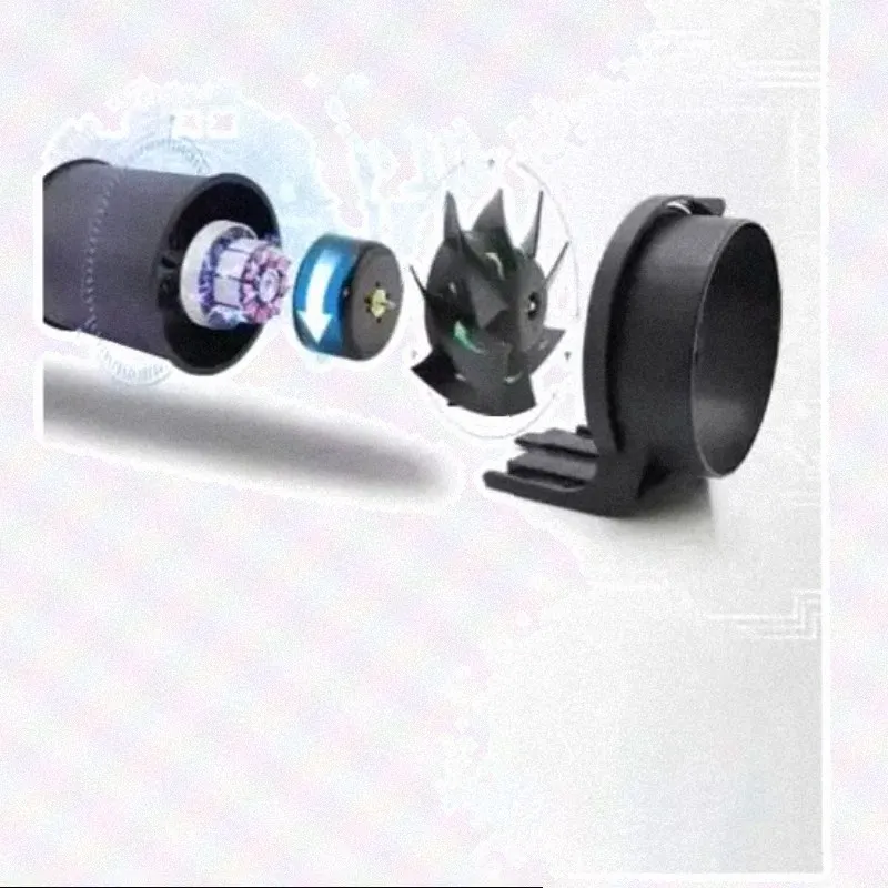6Inch/8Inch Inline Duct Fan 0-10V PWM Variable Speed Controller Air Extractor for Bathroom Exhaust Ventilator EC Motor