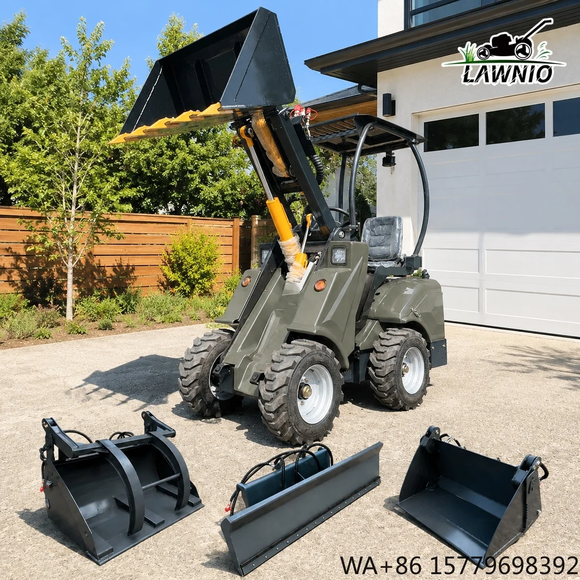 High Work Efficiency Telescopic Arm Loader  Telescopic Boom Stable Load Handling for Livestock Farms Telescopic Loader