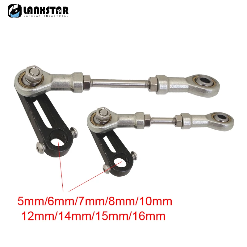 Reciprocating Telescopic Motor Rocker Arm With Adjustable Stroke 2-8cm/3-15cm/3-20cm/3-30cm Reciprocating Machinery Rocker Rod