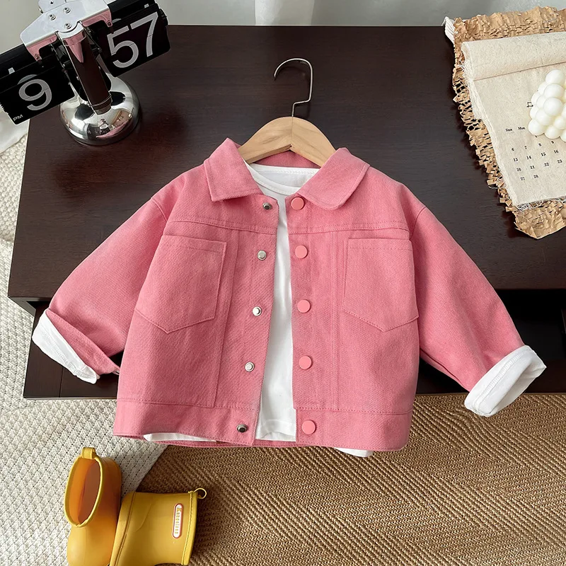 

New Spring Autumn Baby Clothes Children Boys Long Sleeved Jacket Toddler Girls Clothing Infant Casual Costume Kids Sportswear