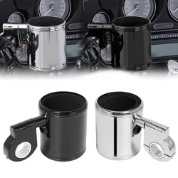 Universal Motorrad Einstellbare Tasse Halter Lenker Trinken Flasche 22mm-32mm Für Harley Touring Street Glide Softail Sportster