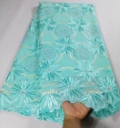 2026 Latest High Quality Swiss Voile Lace In Switzerland Cotton African Nigerian Dry Lace Fabric For Man Women Dress Sew LHX21B
